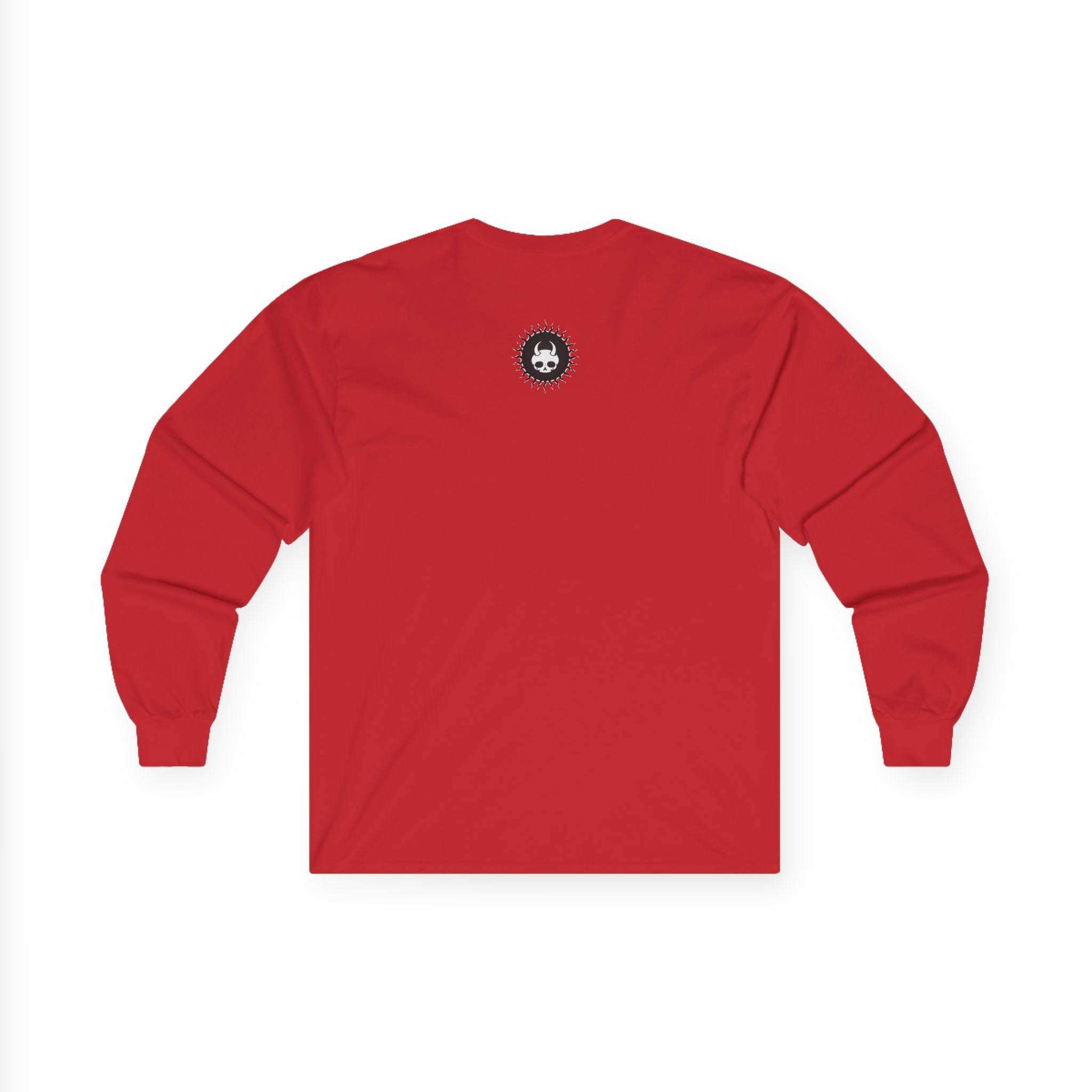 Ride Or Die - Unisex Cotton Long Sleeve Tee (Front) - Damned Threads